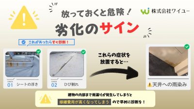 劣化のサイン(チェックシート)